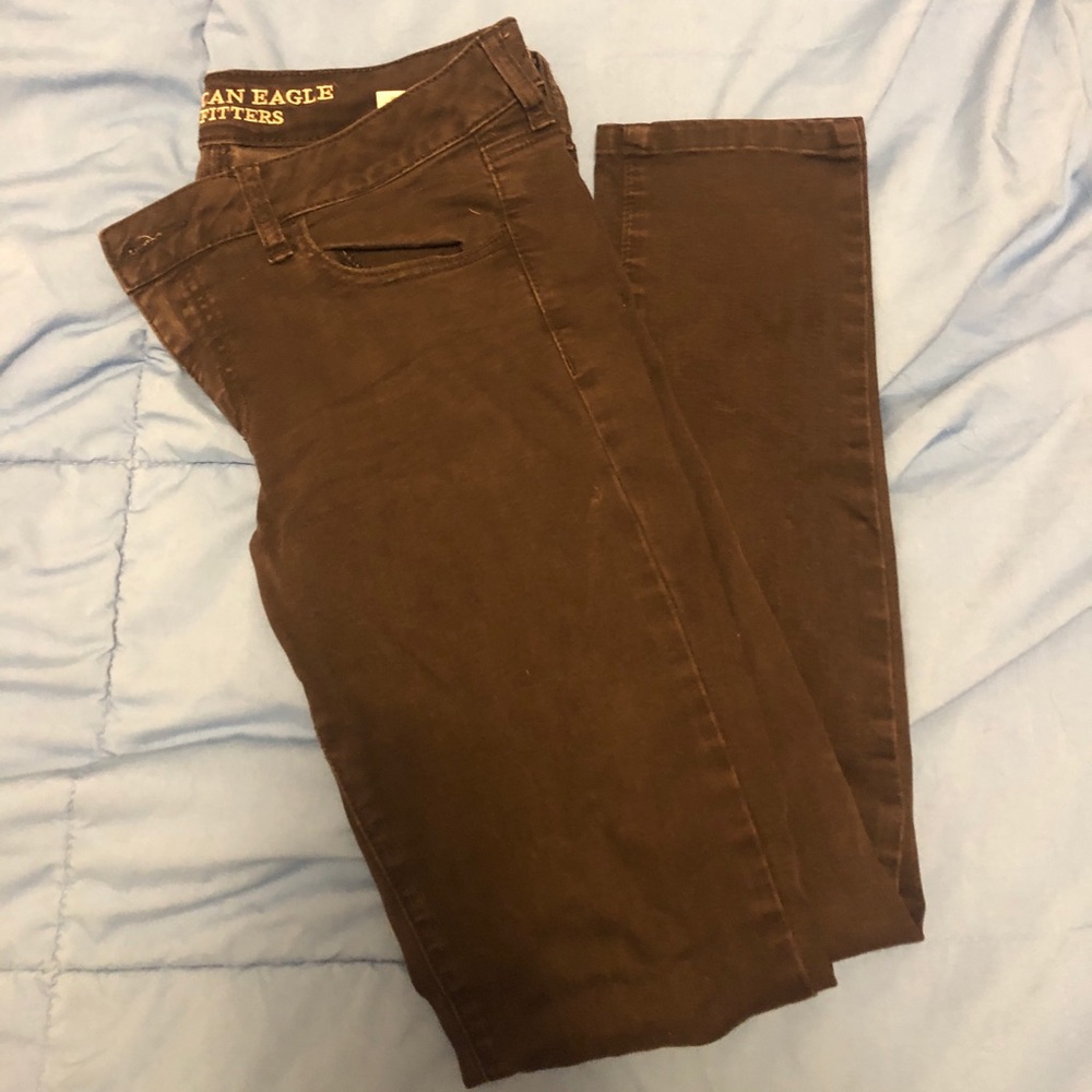 Black American Eagle Pants